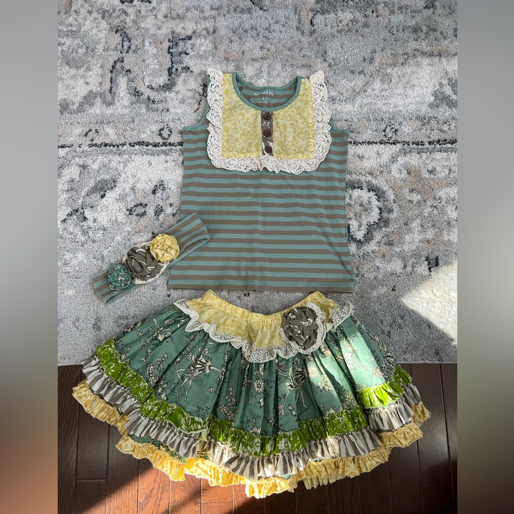3 piece set - Mustard Pie
